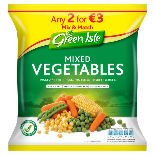 Green Isle Mixed Vegetables (450 g)