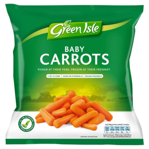 Green Isle Baby Carrots (450 g)