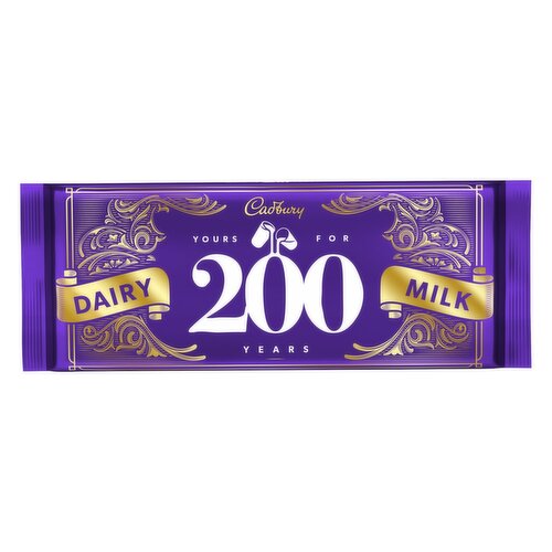 Cadbury Dairy Milk 200 Years Bar (360 g)