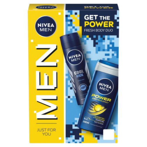 Nivea Men Get The Power Fresh Body Duo Pack (1 Piece)