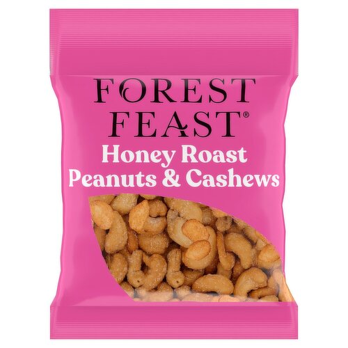 Forest Feast Honey Peanuts & Cashews Bag (55 g)