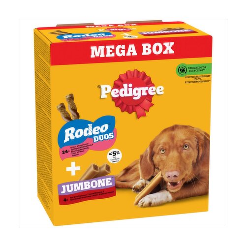 Pedigree Rodeo Duos & Jumbone Mega Box (780 g)