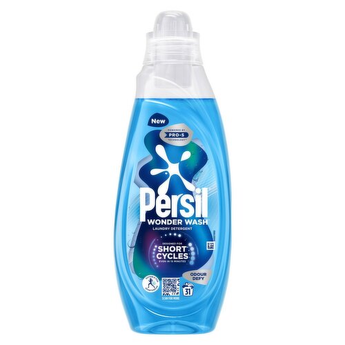 Persil Wonder Wash Odour Defy Liquid Washing Detergent 31 Washes (837 ml)