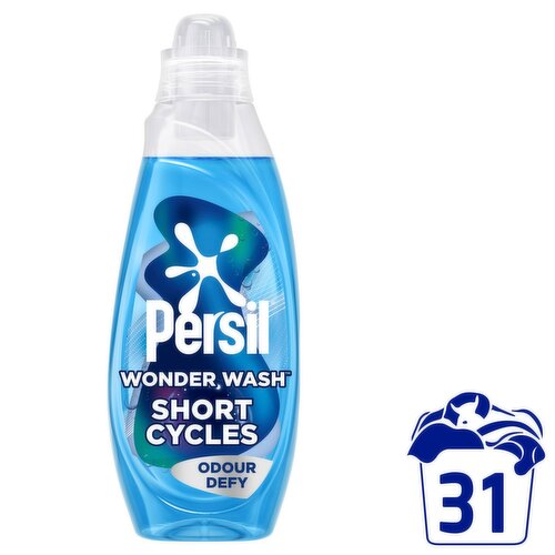 Persil Wonder Wash Odour Defy Liquid Washing Detergent 31 Washes (837 ml)
