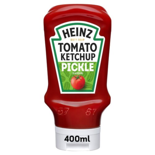 Heinz Pickle Flavour Tomato Ketchup Squeezy (400 ml)