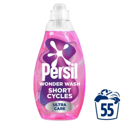 Persil Wonder Wash Ultra Care Short Cycles 55 Washes (1.485 L)