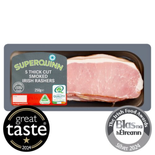 Superquinn Thick Cut Smoked Rasher (250 g)