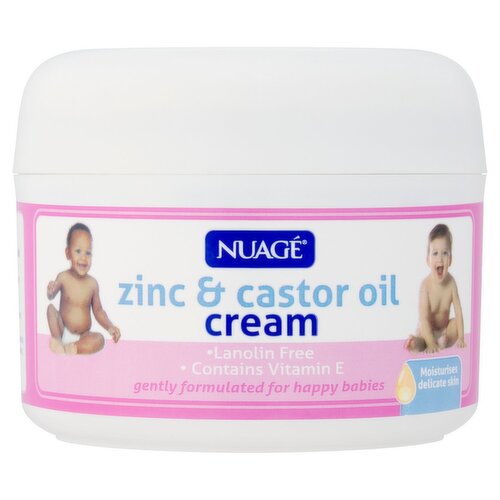 Cotton Tree Baby Zinc and Caster Oil Cream (200 ml)