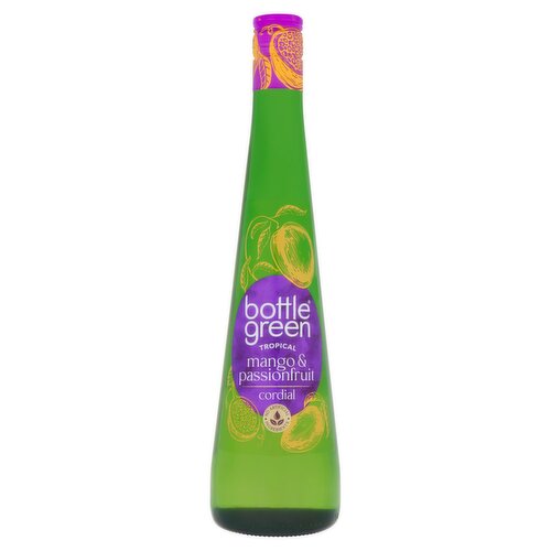 Bottlegreen Mango & Passionfruit Cordial Bottle (500 ml)