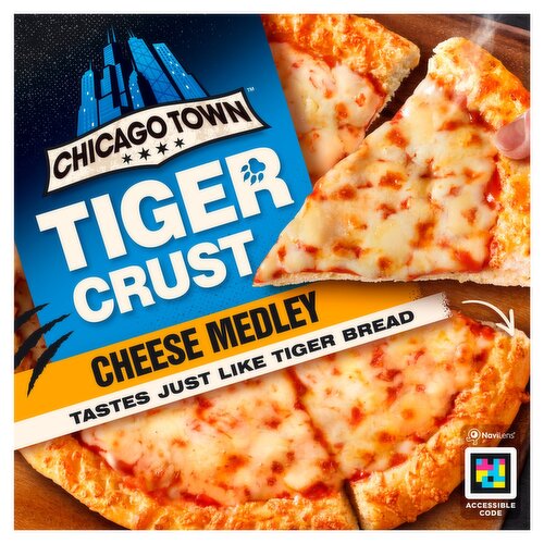 Chicago Town Cheese Medley Tiger Crust Pizza (305 g)