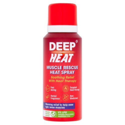 Deep Heat Muscle Rescue Heat Spray (72.5 ml)