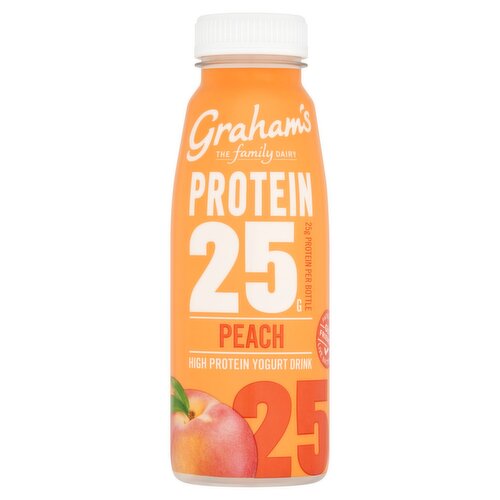 Graham's Peach Protein 25 Yogurt Drink (330 ml)