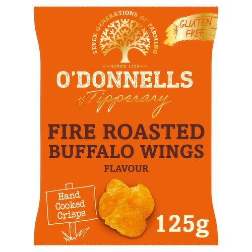 O'Donnells Fire Roasted Buffalo Wings Crisps (125 g)