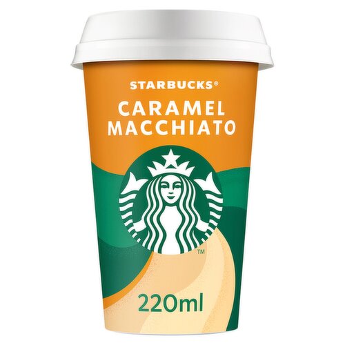 Starbucks Chilled Caramel Macchiato Coffee Cup (220 ml)