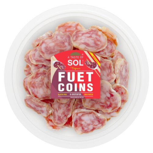 A Taste of Sol Snacking Fuet Coins (80 g)