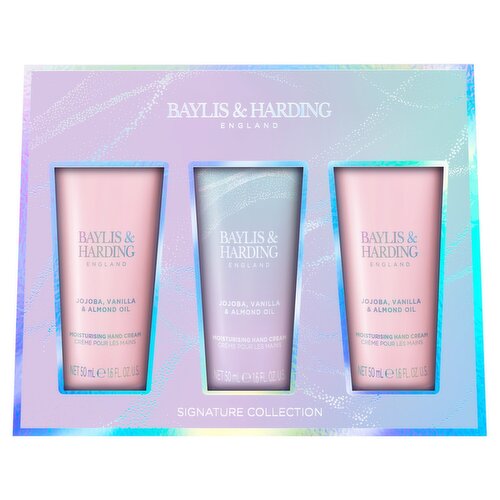 Baylis & Harding Jojoba, Vanilla & Almond Oil Luxury Hand Treats Gift Set (1 Piece)