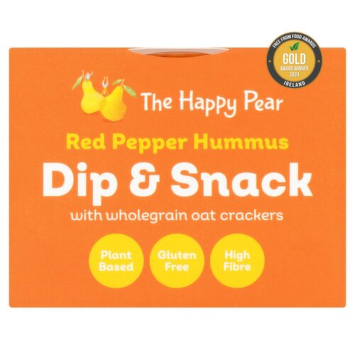 The Happy Pear Red Pepper Hummus Dip & Snack (100 g)