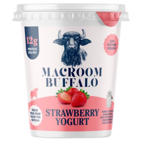 Macroom Buffalo Strawberry Yogurt (400 g)