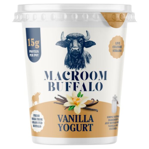 Macroom Buffalo Vanilla Yogurt (400 g)