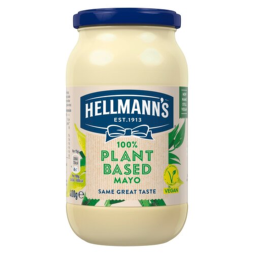 Hellmann's 100% Plant Based Mayonnaise  (400 g)