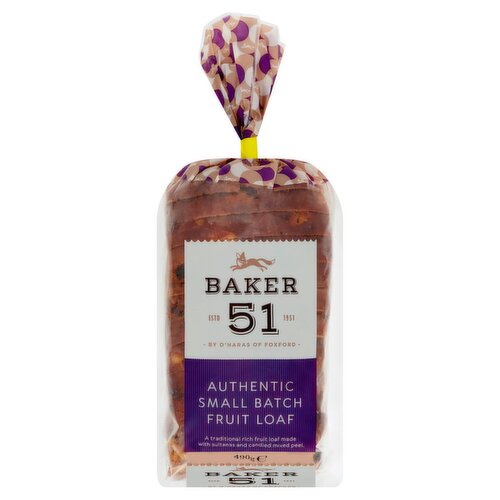 Baker 51 Fruit Loaf (490 g)