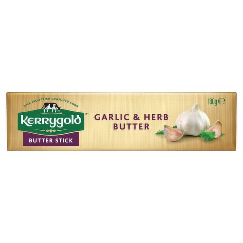 Kerrygold Garlic & Herb Butter Stick (100 g)