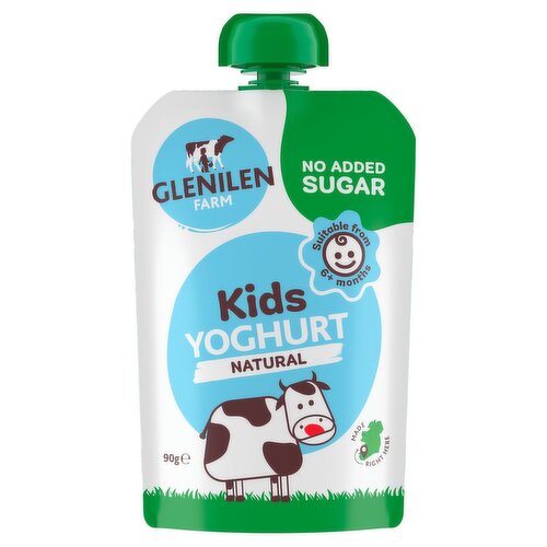 Glenilen Farm Kids Natural Yoghurt Pouch (90 g)