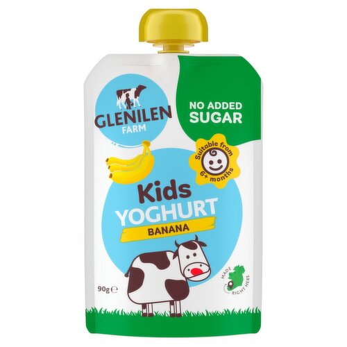 Glenilen Kids Banana Yoghurt Pouch (90 g)