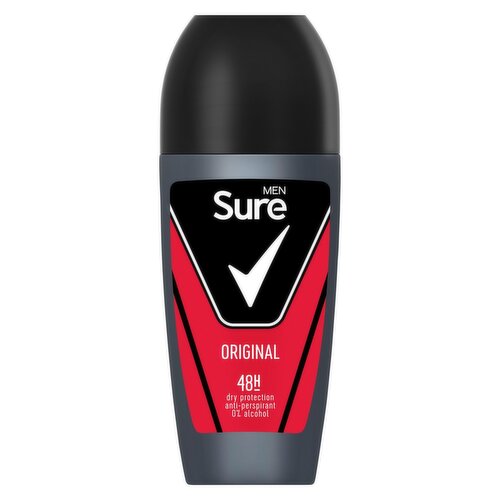 Sure Men Original 48H Dry Anti-perspirant Roll On Deodorant (50 ml)