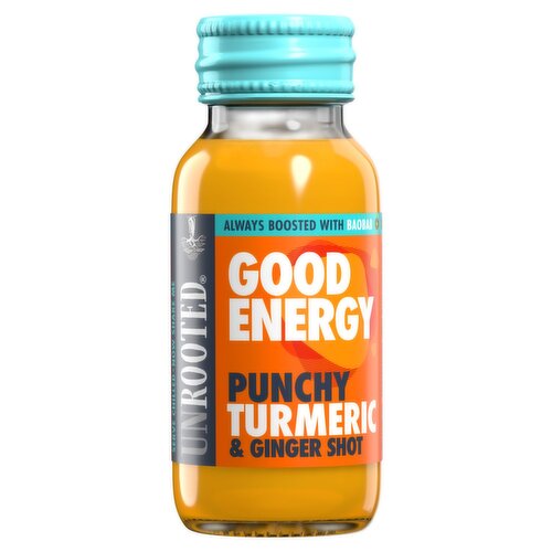 Unrooted Punchy Turmeric & Ginger Shot (60 ml)