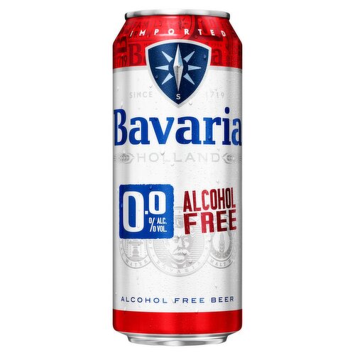 Bavaria 0.0% Alcohol Free Beer Can (500 ml)