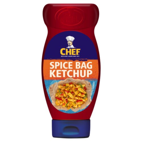 Chef Spice Bag Ketchup Squeezy (385 g)