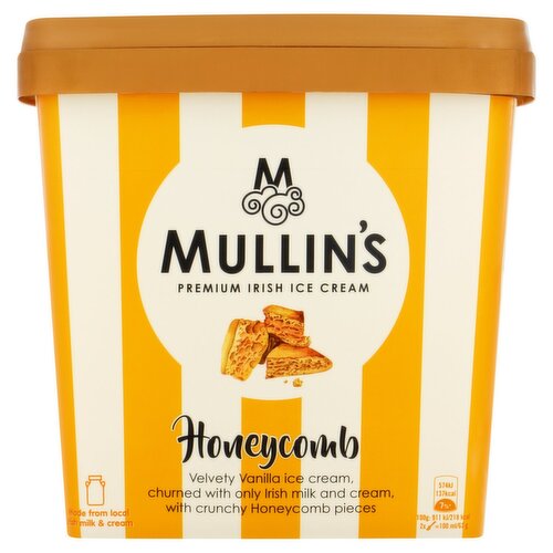 Mullin's Premium Irish Honeycomb Ice Cream Tub (900 ml)