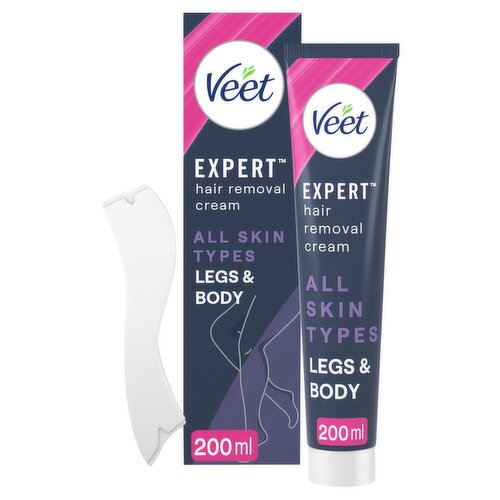 Veet Expert Legs & Body Hair Removal Cream (200 ml)