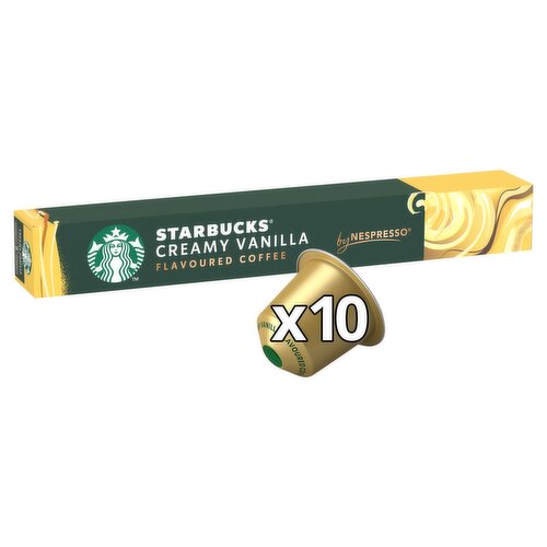 Starbucks Creamy Vanilla Nespresso Coffee 10 Capsules (51 g)