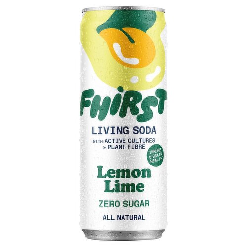 Fhirst Lemon Lime Living Soda Can (330 ml)