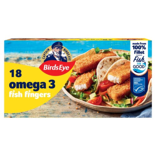 Birds Eye Omega 3 Fish Fingers 18 Pack (28 g)