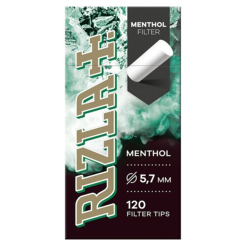 Rizla Menthol Filter Tips (120 Piece)