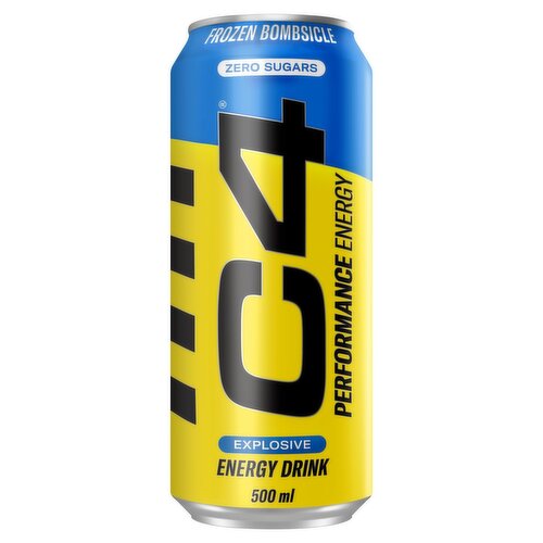 C4 Frozen Bombsicle Energy Drink Can (500 ml)