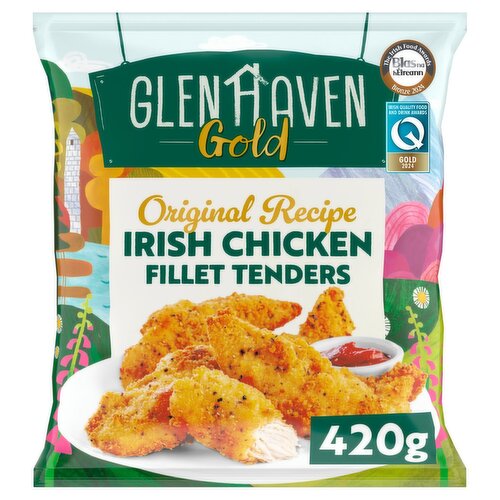 Glenhaven Gold Original Recipe Irish Chicken Fillet Tenders (420 g)