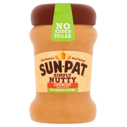 Sun Pat Crunchy No Added Sugar Peanut Butter (300 g)