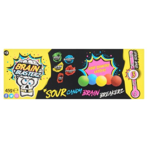 Brain Blasterz Sour Candy Breakerz (45 g)