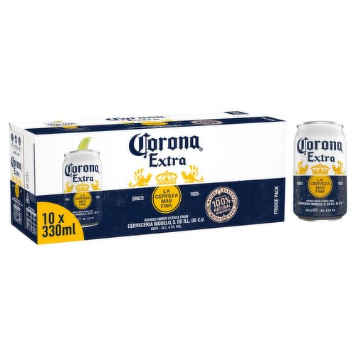 Corona Extra Can 10 Pack (330 ml)