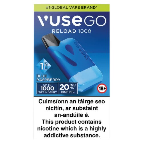 Vuse Go Reload Blue Raspberry 20mg (1 Piece)