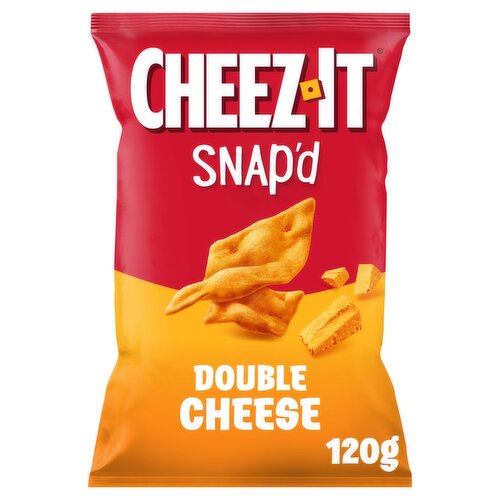 Cheez-It Double Cheese Snap'd Snacks (120 g)