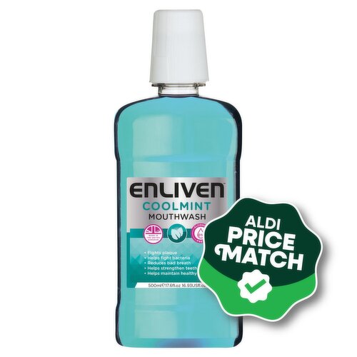 Enliven Coolmint Mouthwash (500 ml)