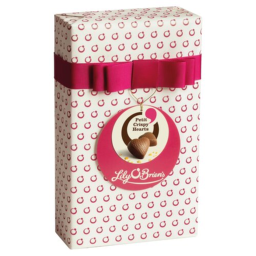 Lily O'Brien's Petit Crispy Hearts Gift Wrap Box (220 g)