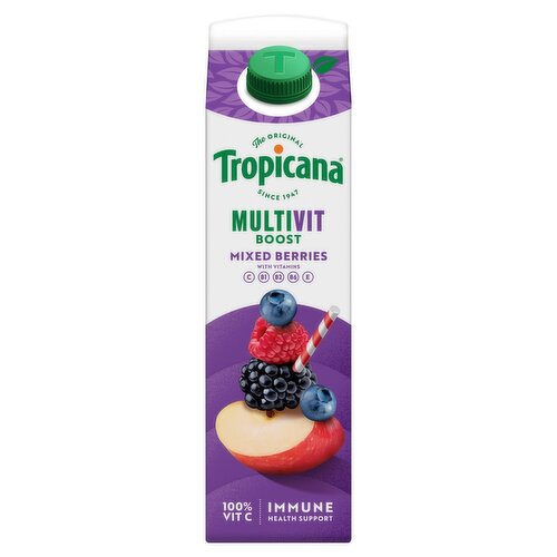 Tropicana Multivit Boost Mixed Berries Juice (850 ml)