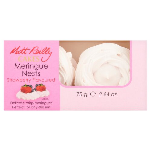 Matt Reilly Strawberry Meringue Nests 6 Pack (75 g)