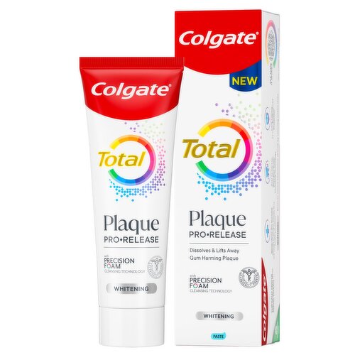 Colgate Total Whitening Plaque Pro Release Toothpaste (75 ml)